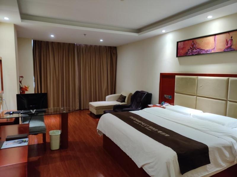 Greentree Inn Hainan Haikou Hainan College Of Vocation And Technique Jinniu Road Business Hotel Bagian luar foto